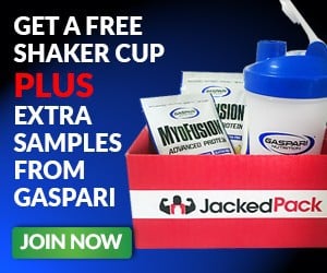 JackedPack Free Shaker