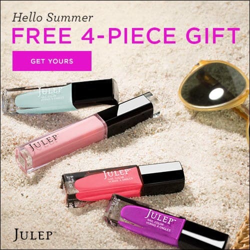 Free 4-Piece Julep Maven Spring Brights Welcome Box