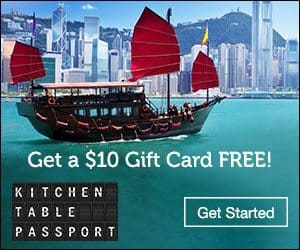 Kitchen Table Passport Coupon - Free $10 Gift Card