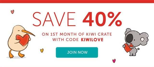 Kiwi Crate Coupon 40% Off