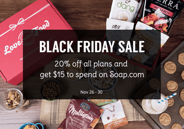 Love with Food Black Friday Sale