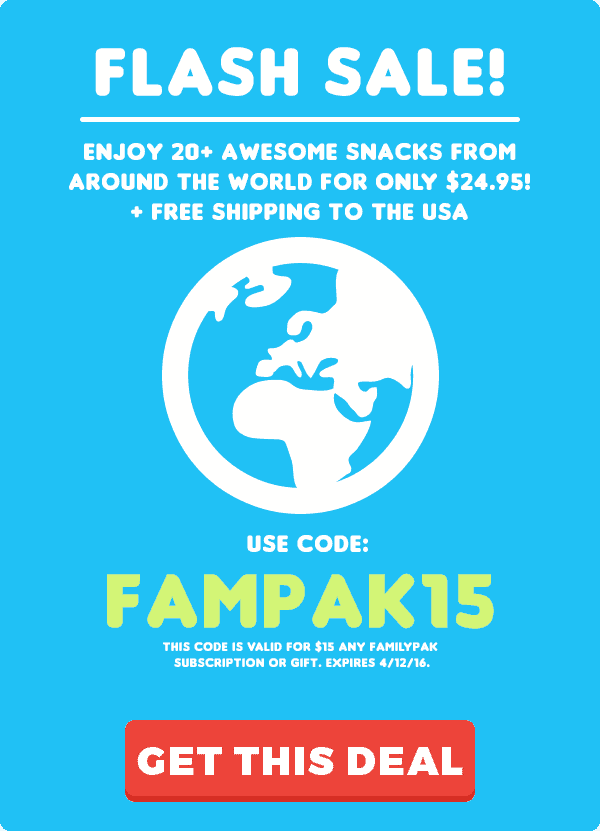 MunchPak Coupon - Save $15 Off Your 1st FamilyPak