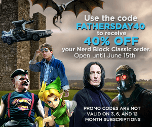 Nerd Block Coupon: Save 40% Off Nerd Block Classic