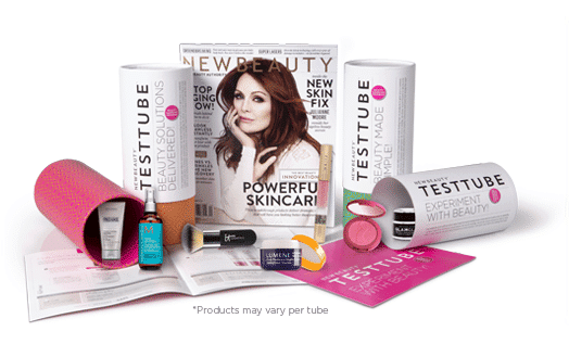 NewBeauty TestTube Monthly Subscription Beauty Box