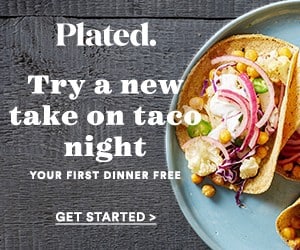 Plated Coupon - Free Dinner for 2 When You Join Plated
