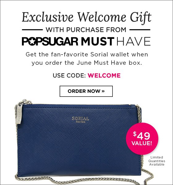 Free Welcome Gift with June POPSUGAR Must Have Box Subscriptions