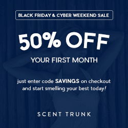 Scent Trunk Black Friday Sale - Save 50% Off Your 1st Scent Trunk