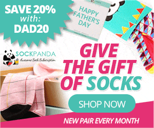 Sock Panda 20% Off Father's Day