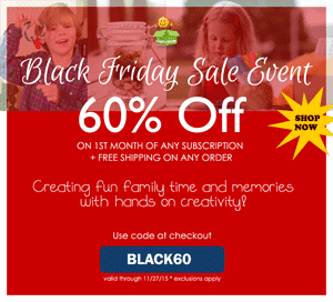 The Happy Trunk Black Friday - Save 60% Off Your 1st Month of The Happy Trunk