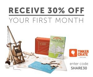 Tinker Crate Coupon - Save 30% Off Tinker Crate
