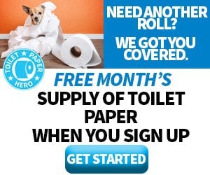 Free Box of Toilet Paper With New Toilet Paper Hero Subscriptions