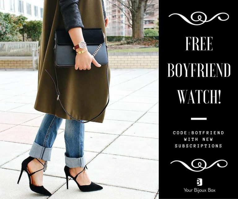 Your Bijoux Box - Free Boyfriend Watch with New Subscriptions