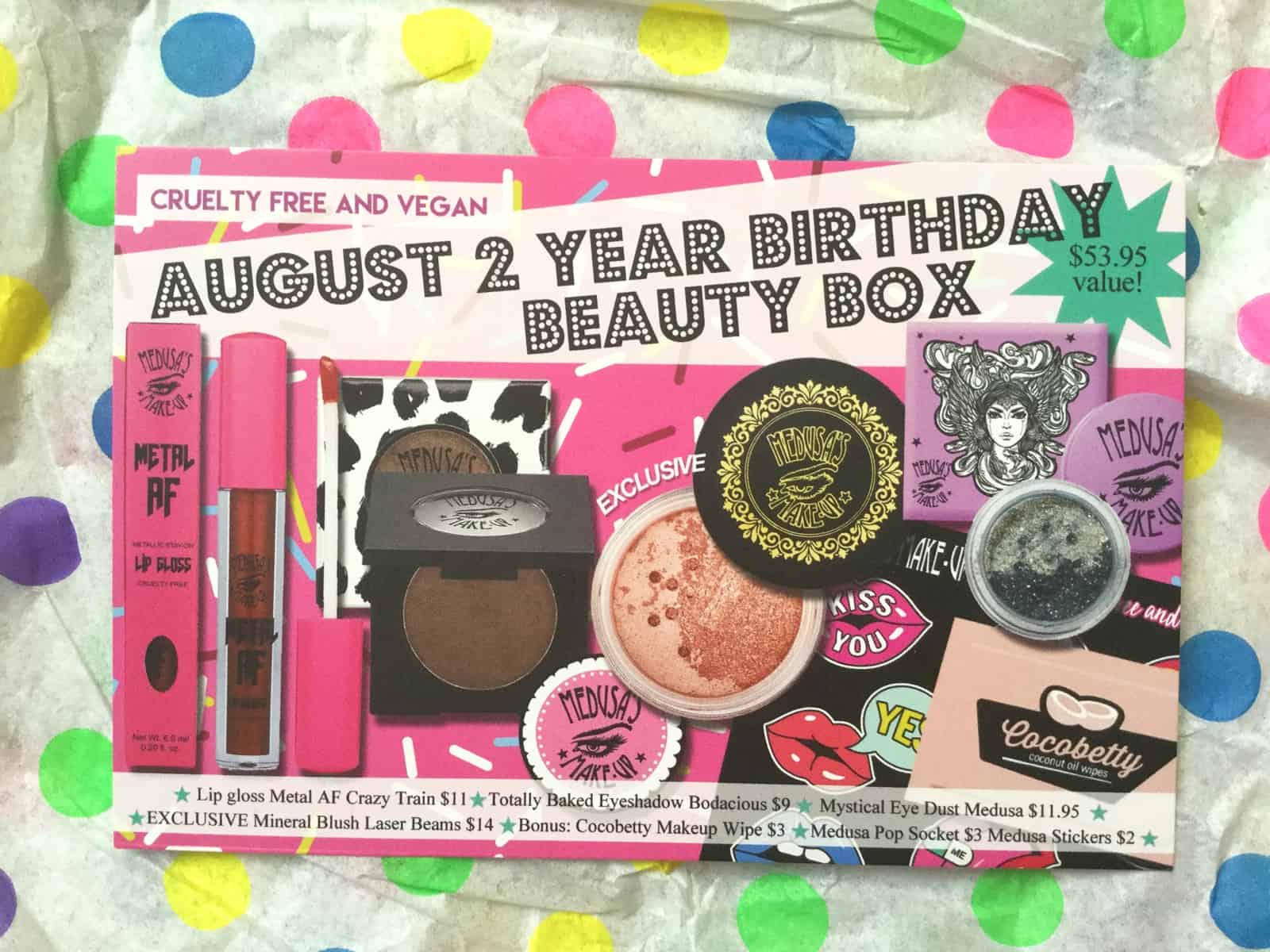 Medusa S Makeup Beauty Box August