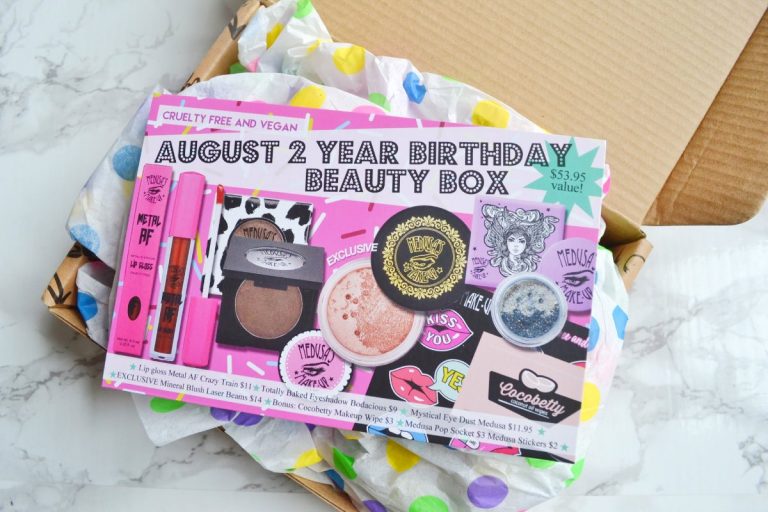 August 2018 Birthday Box