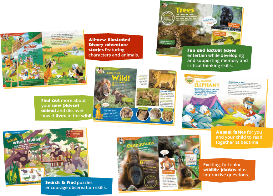 disney animal world figures