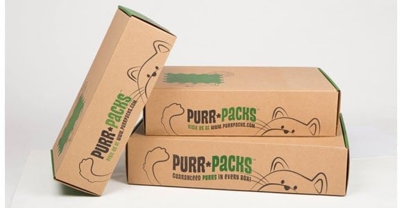 Purr-Pack Monthly Pet Subscription Box for Cats